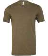 CV3413 3413 Canvas Unisex Tri-Blend T-Shirt Olive Green Tri-Blend colour image